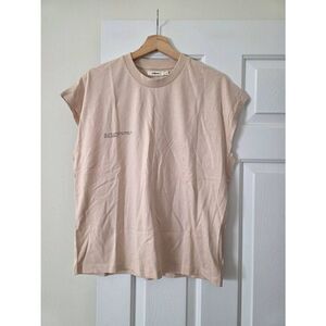 PANGAIA Archive Organic Cotton Cropped Shoulder T-Shirt M